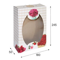 Подарочная коробка 180*50*245, "Розовые розы"