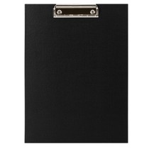 Доска-планшет с прижимом А4 (315х235 мм), пл., 1 мм, черная